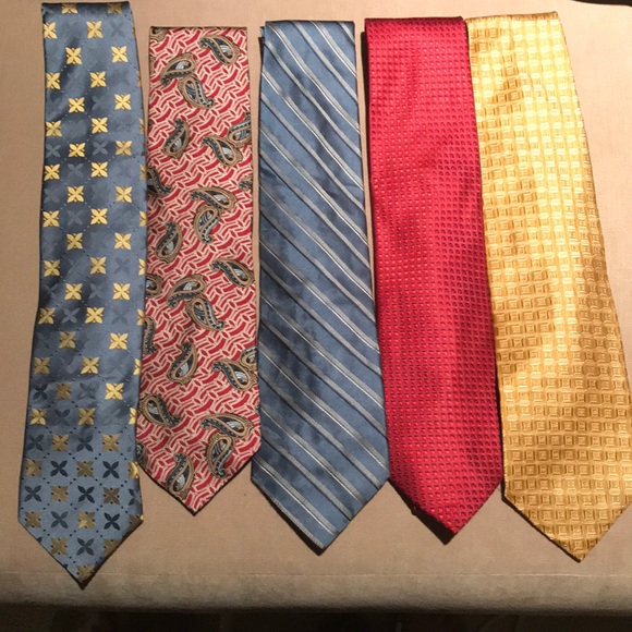 Perfect condition - 5 male neckties - Picture 2 of 2